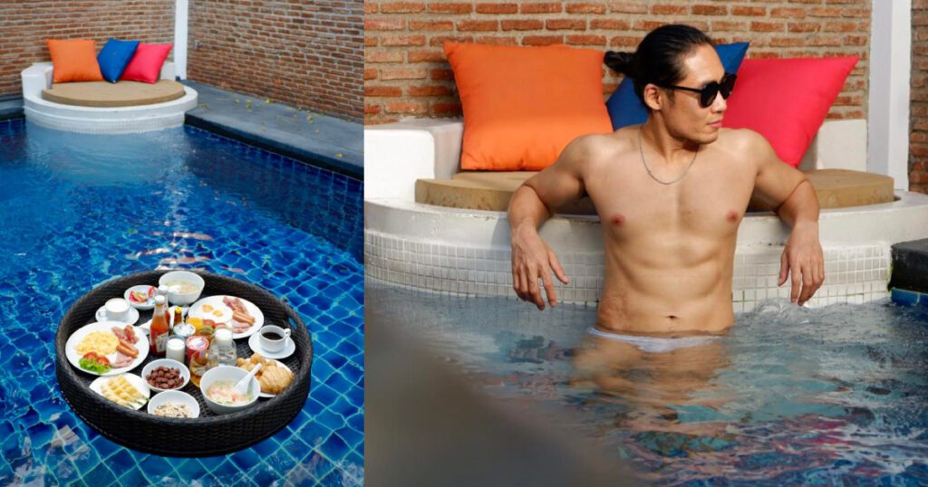 Cae Villa Hua Hin มีสระส่วนตัว Floating Breakfast ถ่ายรูปปังๆ Cae Villa Hua Hin
