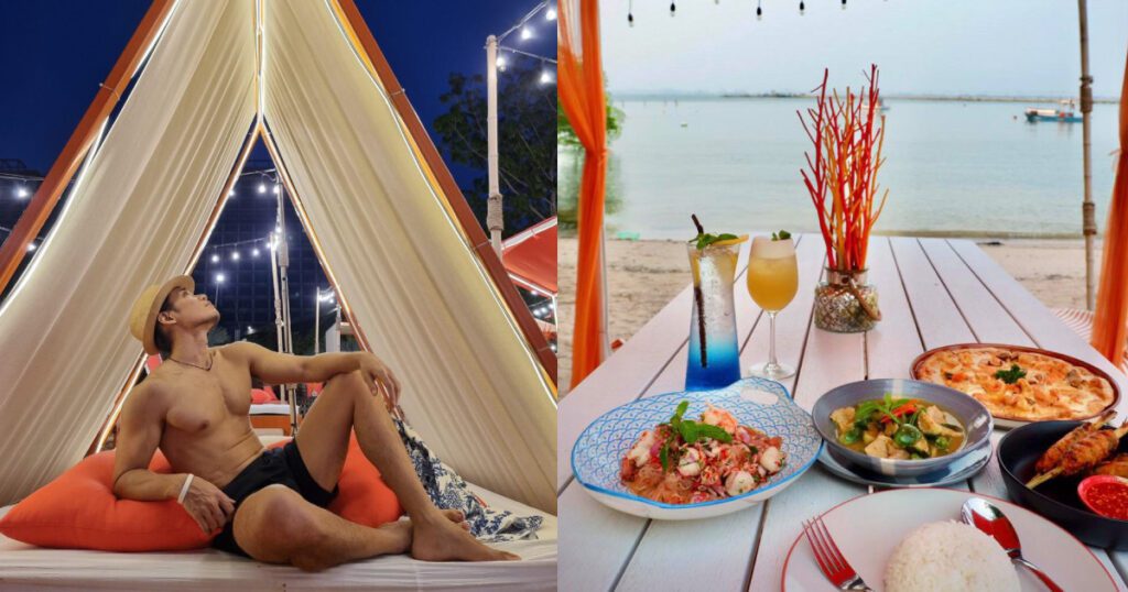 ZBeach คาเฟ่สีส้มสดใสแปลกตา บนชายหาดส่วนตัว ZBeach